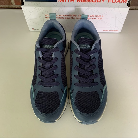 Skechers Women’s Bobs Squad 3 - Swag Envy Running Sneakers US 7.5 M MINT - Picture 3 of 9